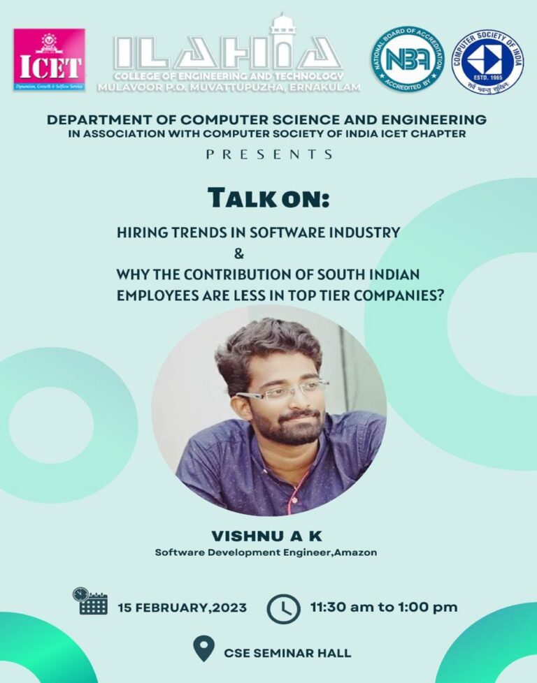 Industry Expert Lecture Series Talk 1