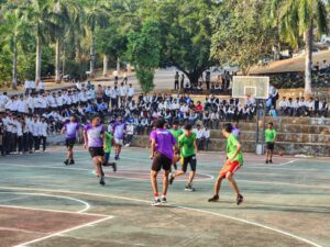 Inter house Basketball match